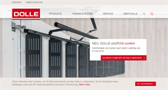 Desktop Screenshot of dolle.de